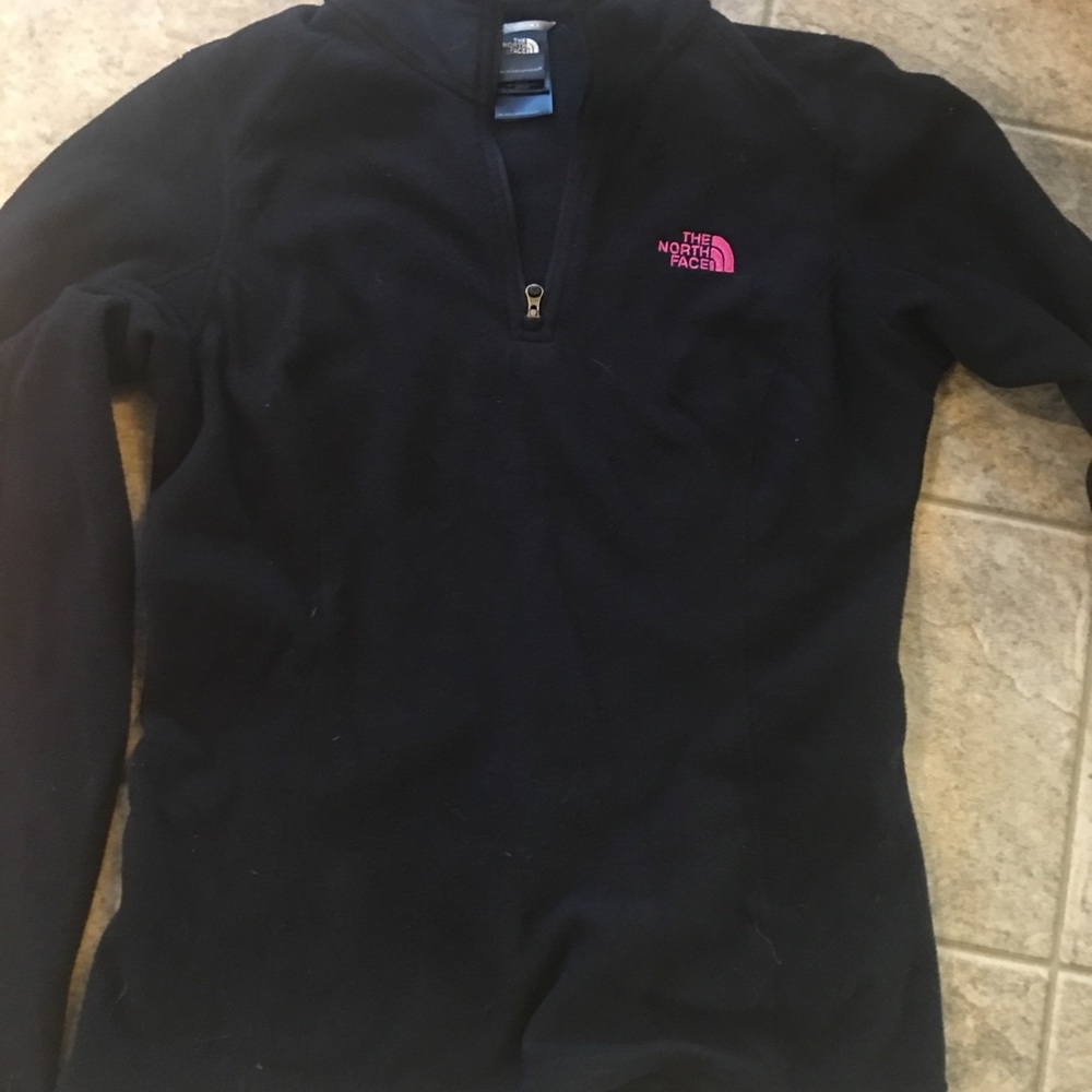 North Face black pullover
